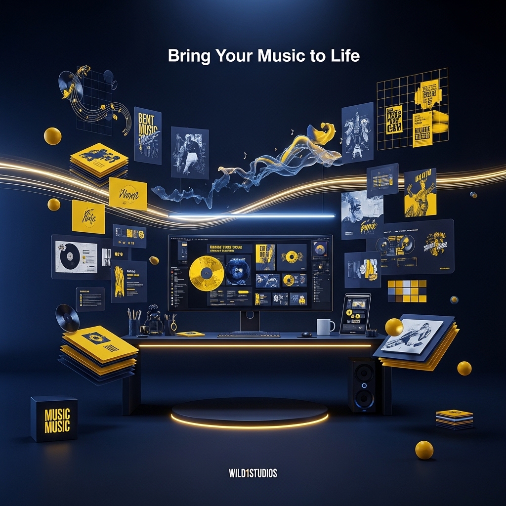 Bring Your Music to Life with Wild1Studios Graphics